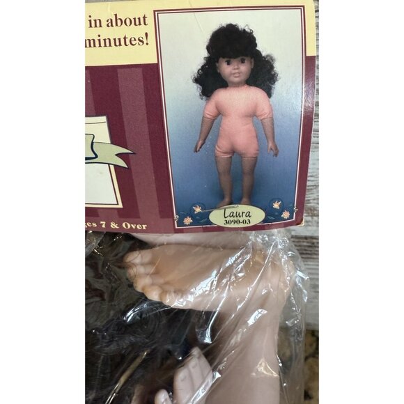 Springfield Collection 18" Doll Kit  Vintage  New  Sealed Eyes Open And Close - Picture 2 of 4